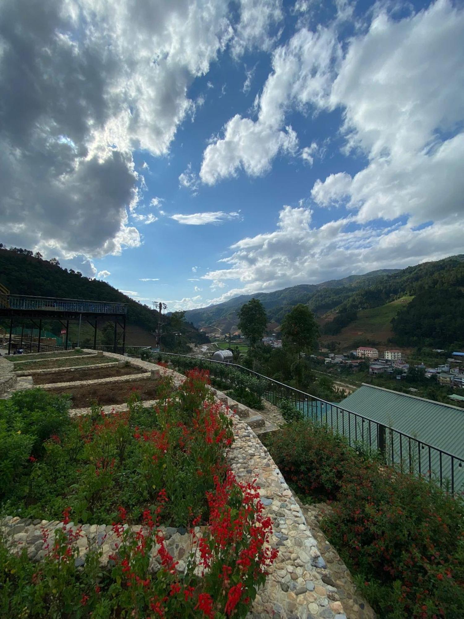 Nha Tren Doi - Windy Hill Hotel Mu Cang Chai Exterior foto