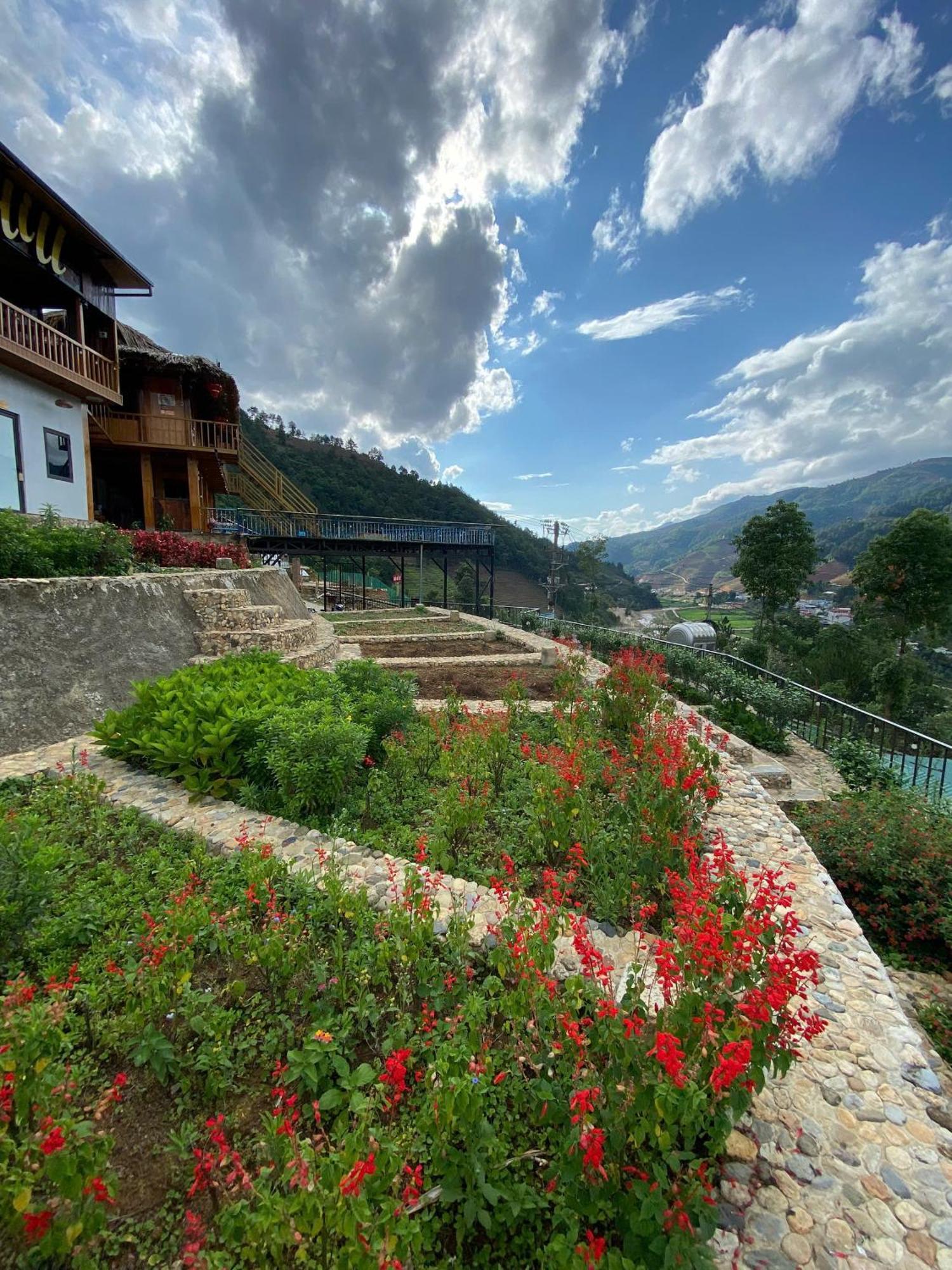 Nha Tren Doi - Windy Hill Hotel Mu Cang Chai Exterior foto